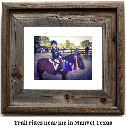 trail rides near me in Manvel, Texas